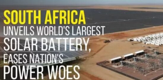 Powering Progress: The World's Largest Solar Battery